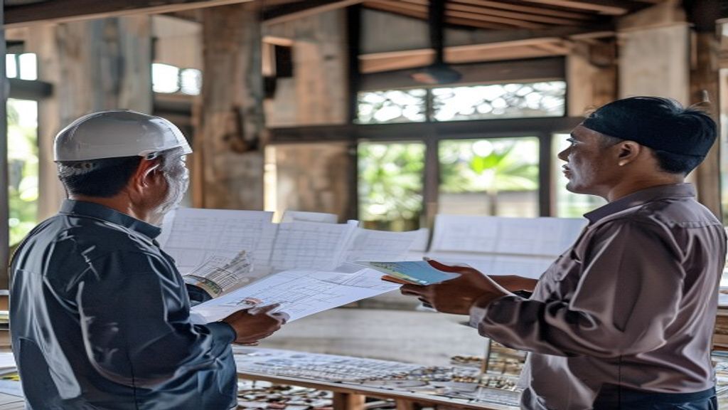 Pemborong renovasi Masjid Magetan memperbaharui interior dengan desain modern dan material berkualitas.