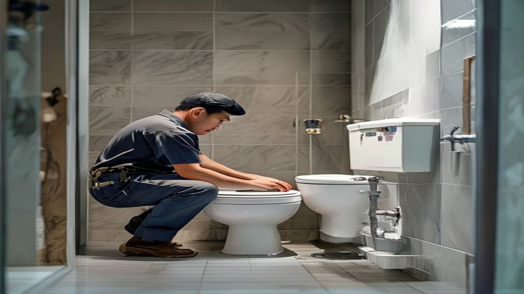 Jasa pasang WC duduk profesional di Magetan, instalasi cepat, rapi, dan garansi kualitas.